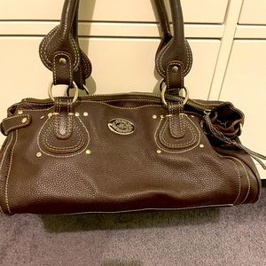 Women’s Stunning Leather GA YA Duffle Purse